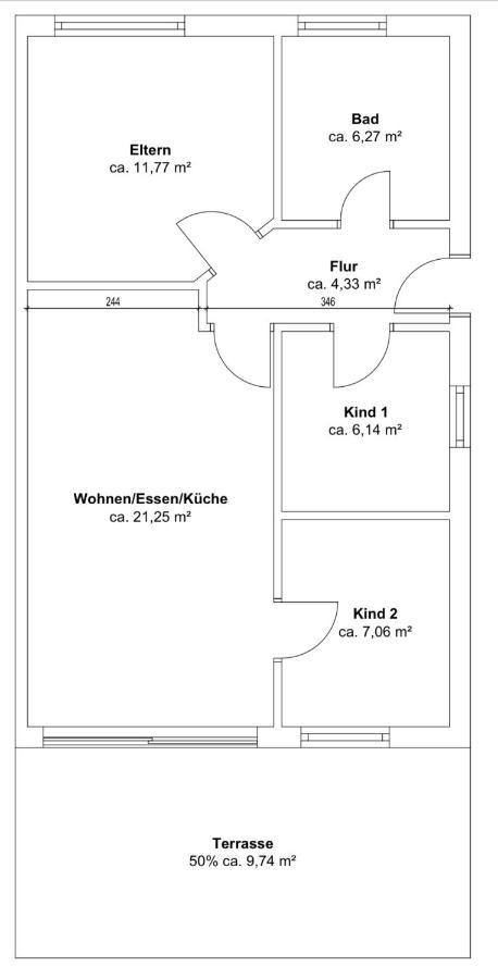Ferienwohnung Am Muehlenkamp Heringsdorf  Esterno foto